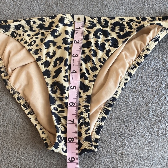 J. Crew Animal Print Two Piece Swimsuit - Picture 6 of 8